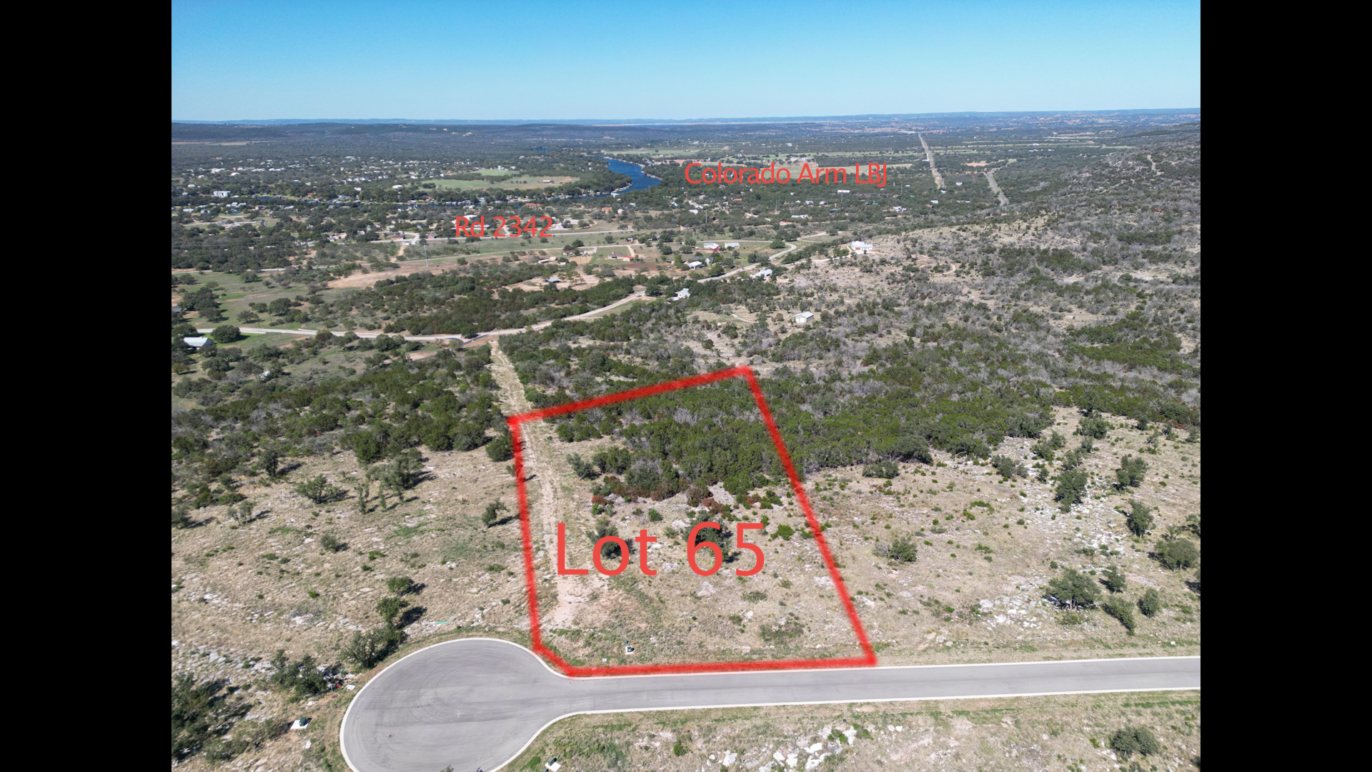 0000 Lot 65 Tbd Big Creek Drive Kingsland TX 78654