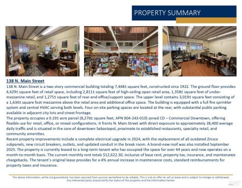 138 N Main Street Sebastopol CA 95472