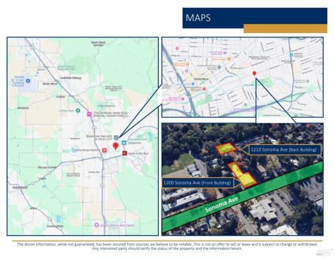 1200-1210 Sonoma Avenue Santa Rosa CA 95405