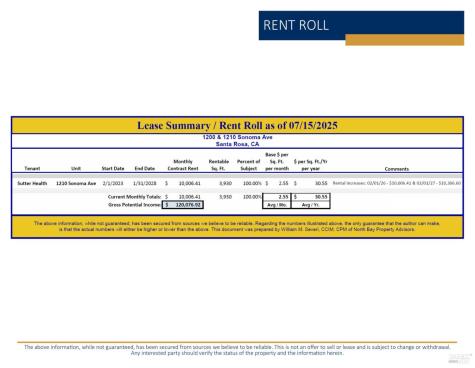 1200-1210 Sonoma Avenue Santa Rosa CA 95405