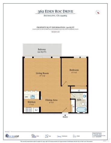 362 Eden Roc Drive Sausalito CA 94965