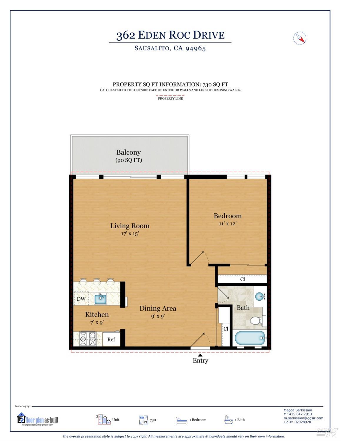 362 Eden Roc Drive Sausalito CA 94965