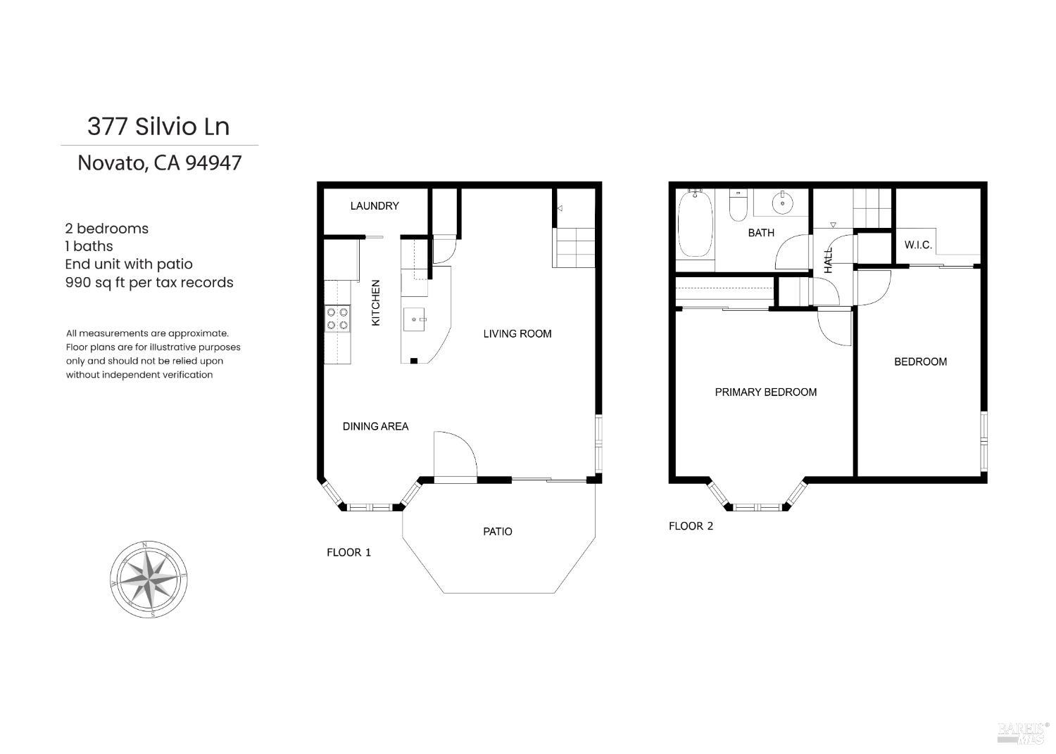 377 Silvio Lane Novato CA 94947
