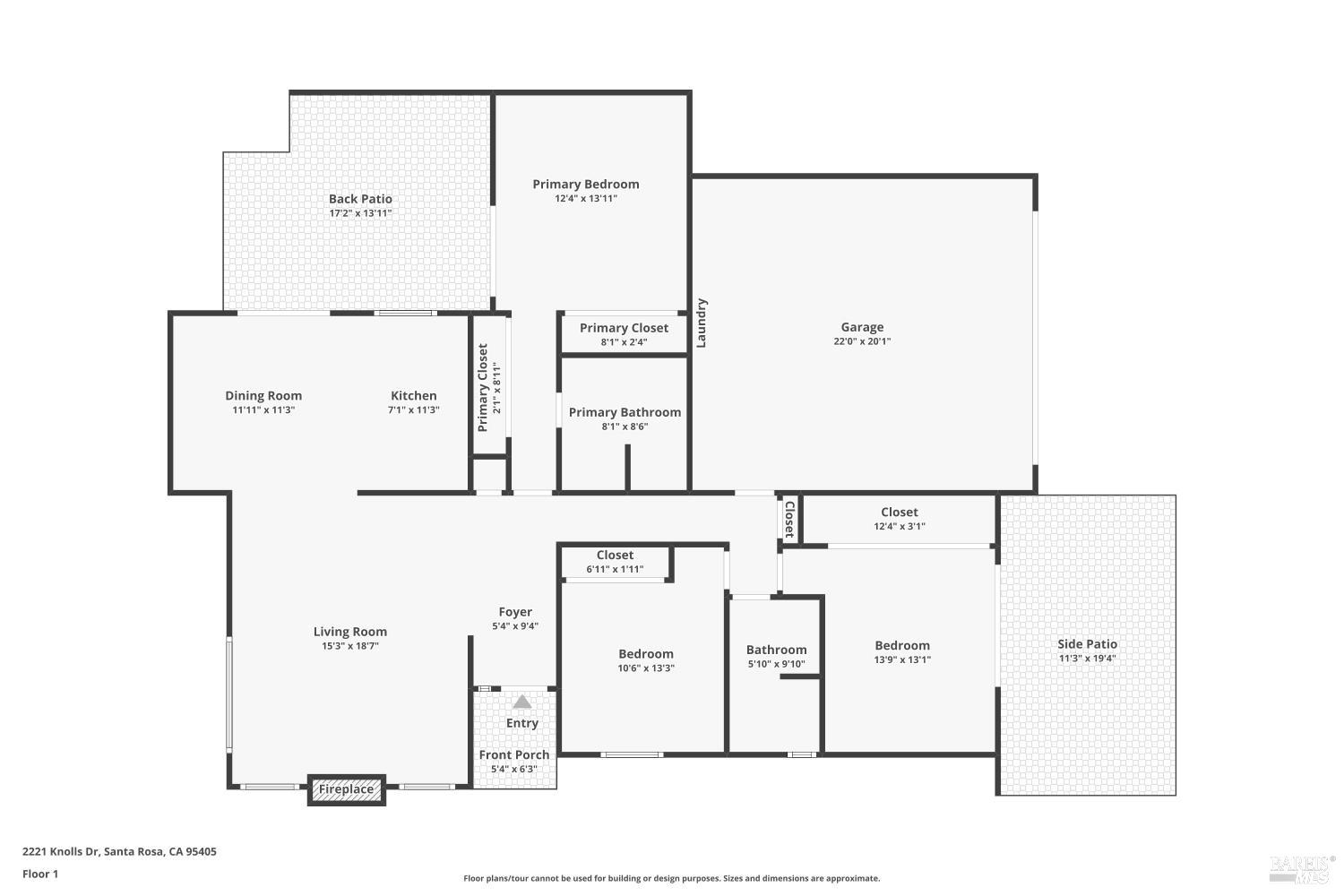 2221 Knolls Drive Santa Rosa CA 95405