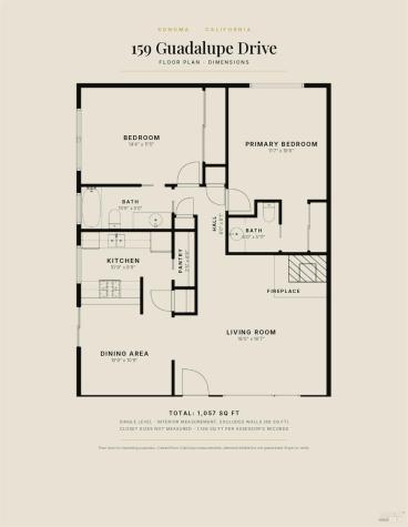 159 Guadalupe Drive Sonoma CA 95476
