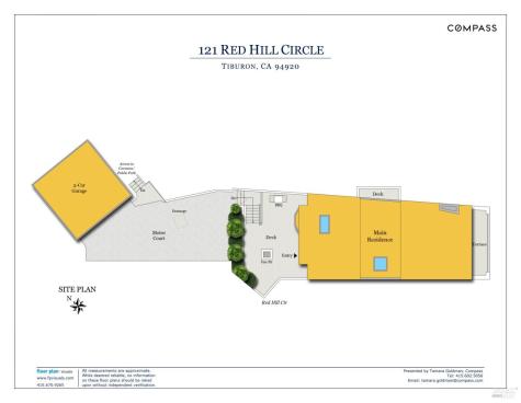 121 Red Hill Circle Tiburon CA 94920
