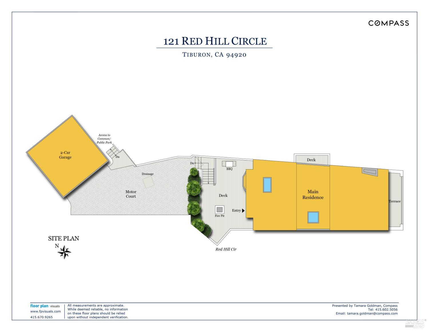 121 Red Hill Circle Tiburon CA 94920
