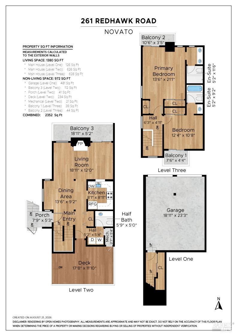 261 Redhawk Road Novato CA 94949