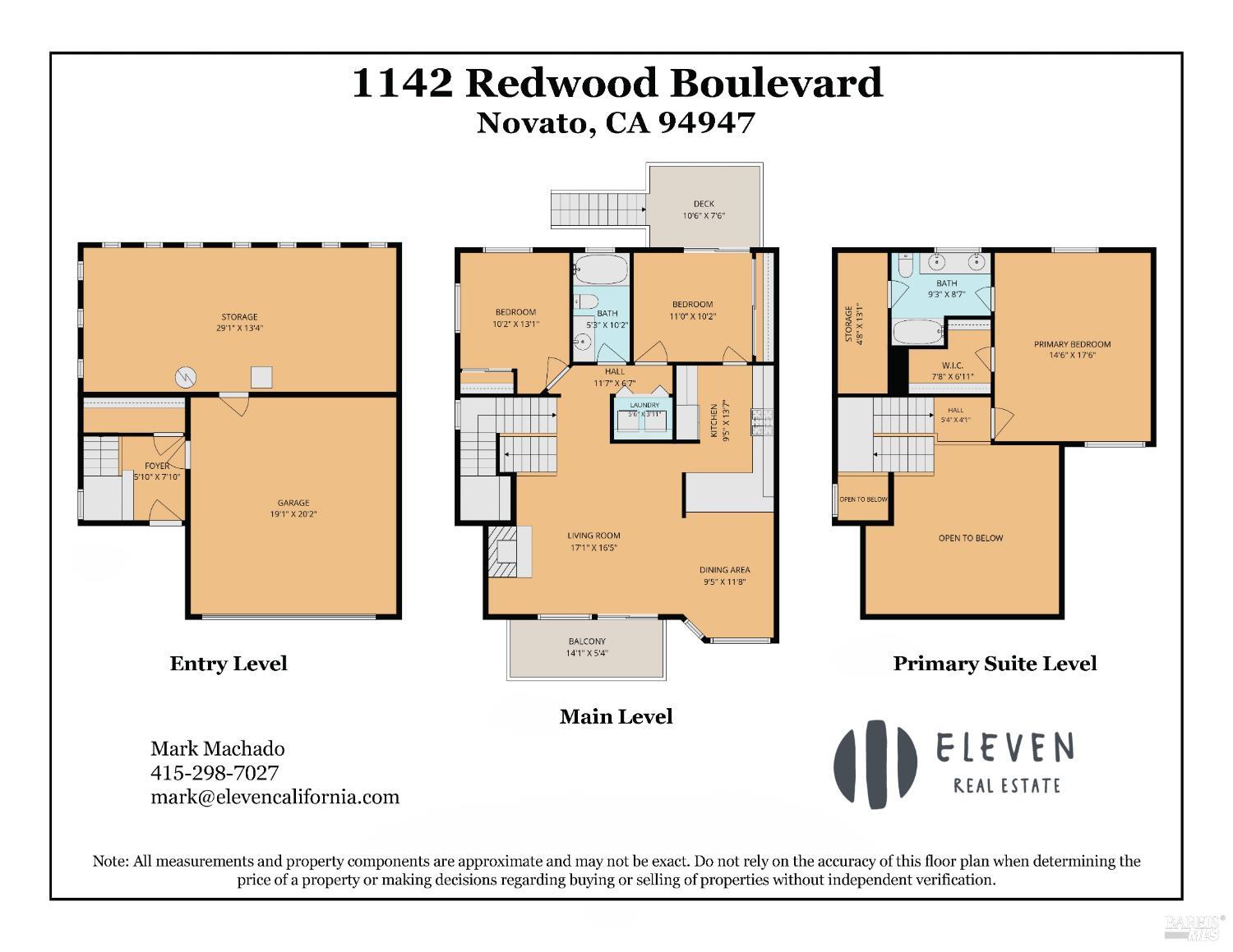 1142 Redwood Boulevard Novato CA 94947