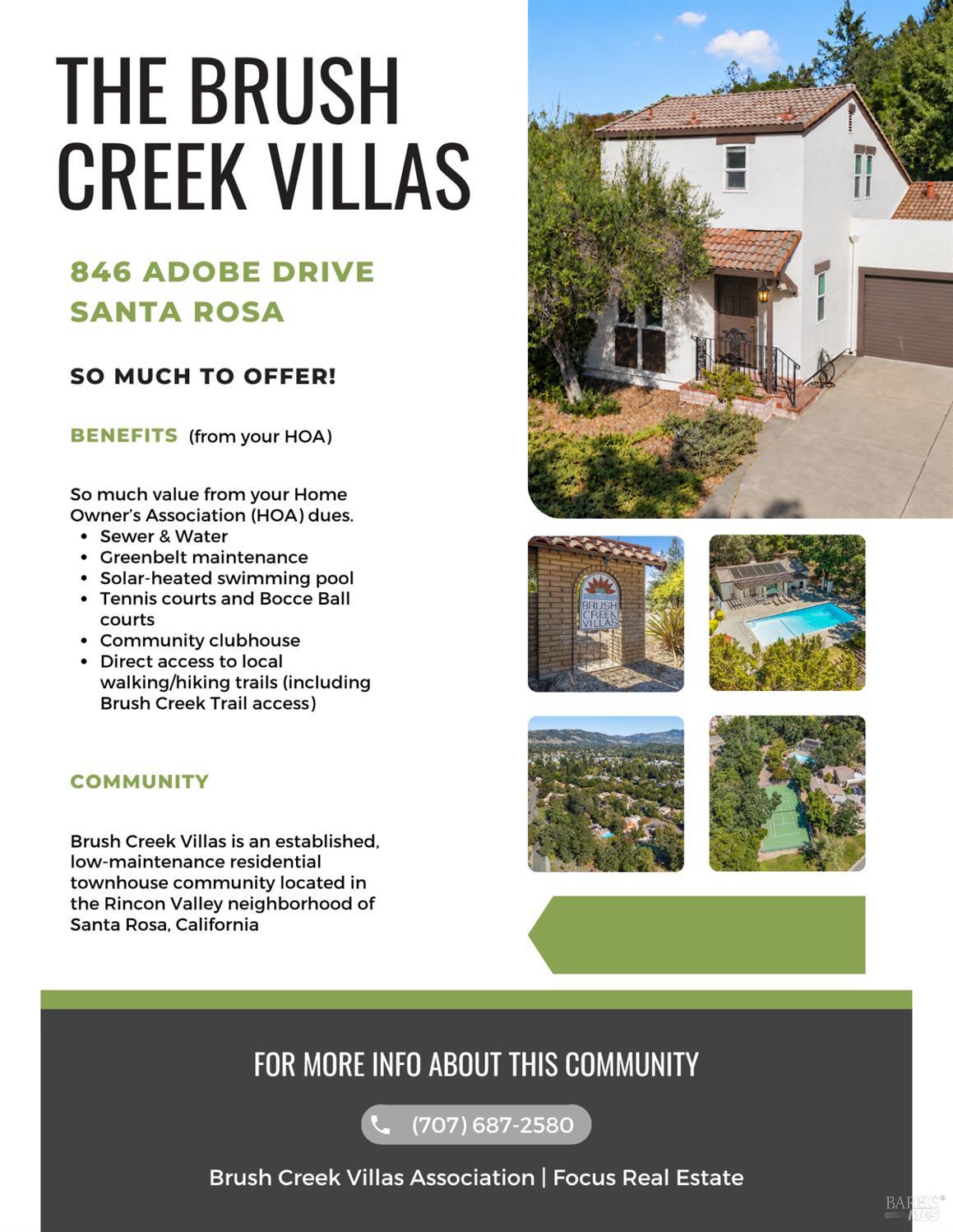 846 Adobe Drive Santa Rosa CA 95404