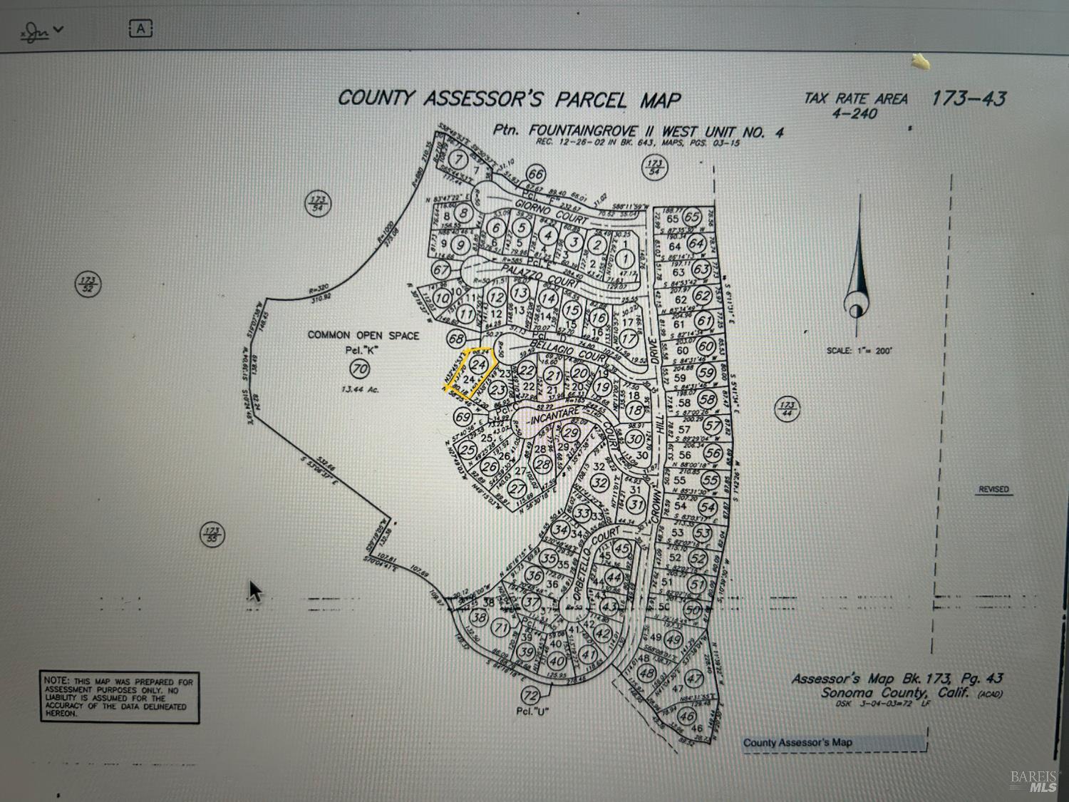 3638 Bellagio Court Santa Rosa CA 95404
