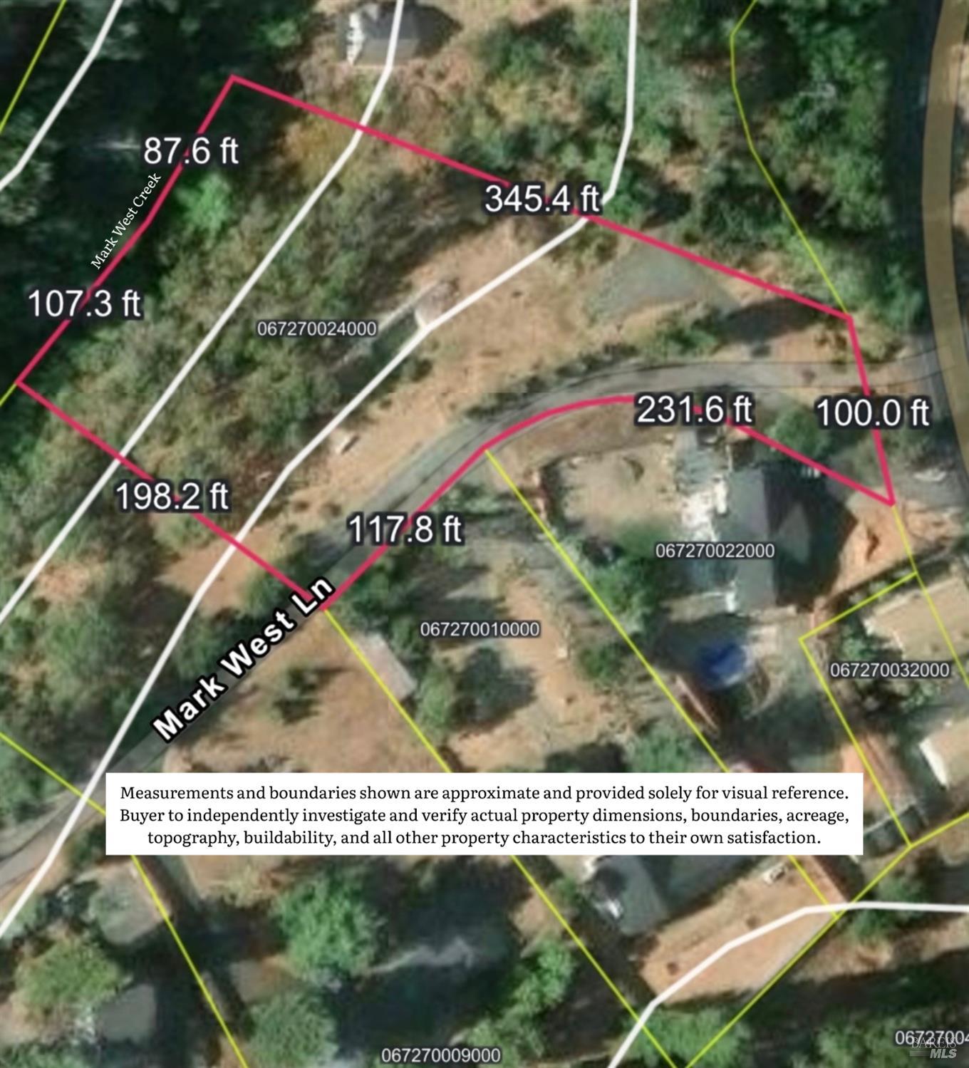 5734 Mark West Lane Santa Rosa CA 95404