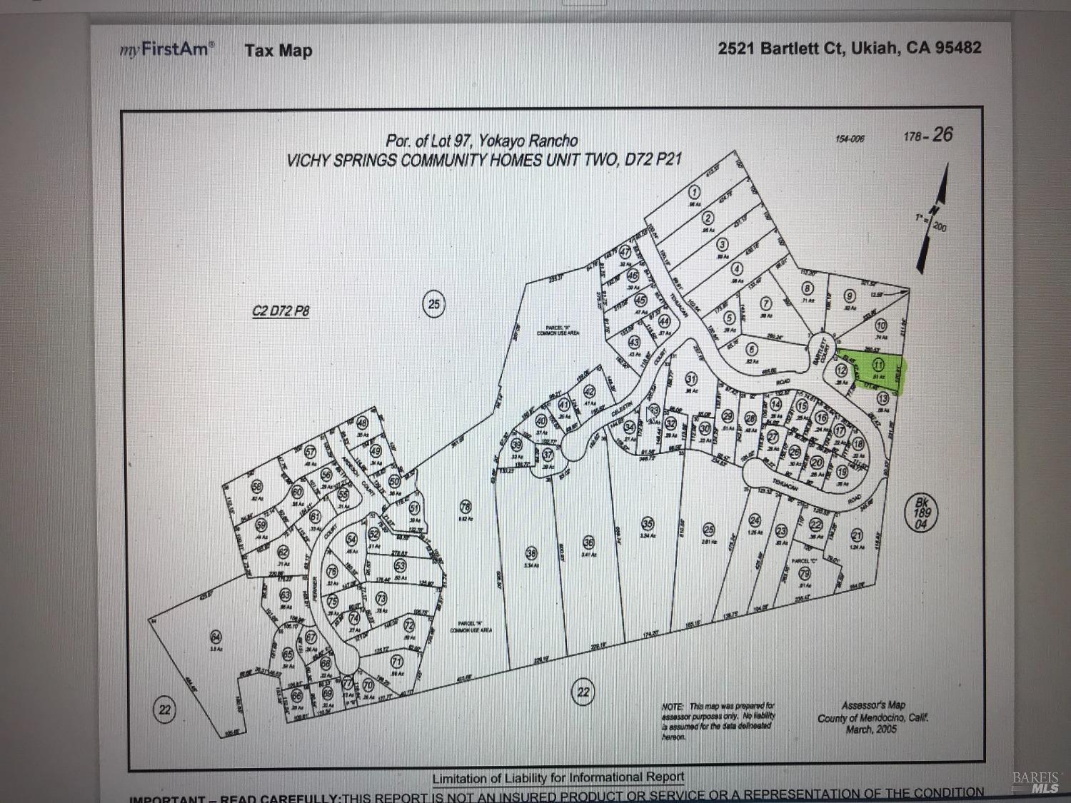 2521 Bartlett Court Ukiah CA 95482