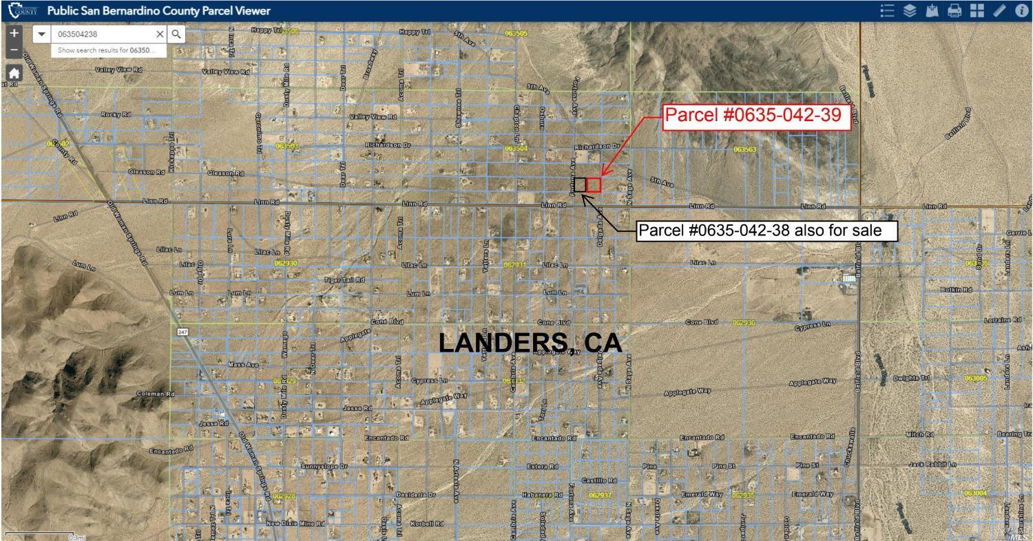 0 Delgada Road Landers CA 92285