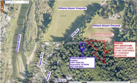 0 Drake Road Guerneville CA 95446