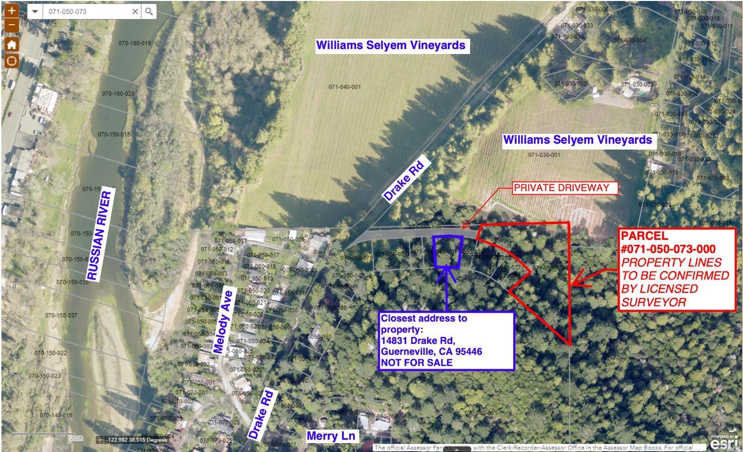 0 Drake Road Guerneville CA 95446