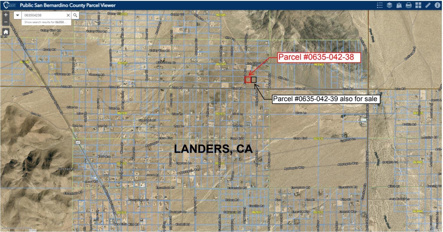 0 Waco Road Landers CA 92284
