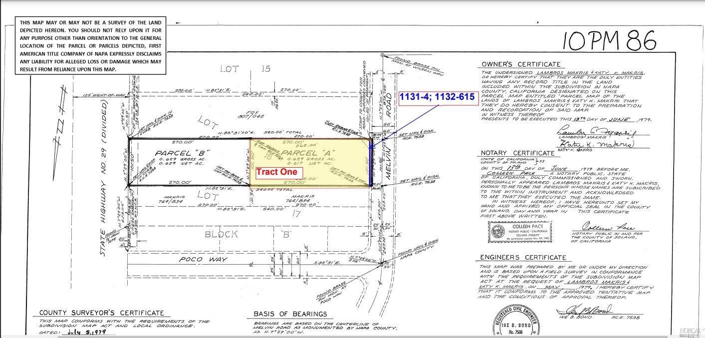 0 Melvin Road American Canyon CA 94503