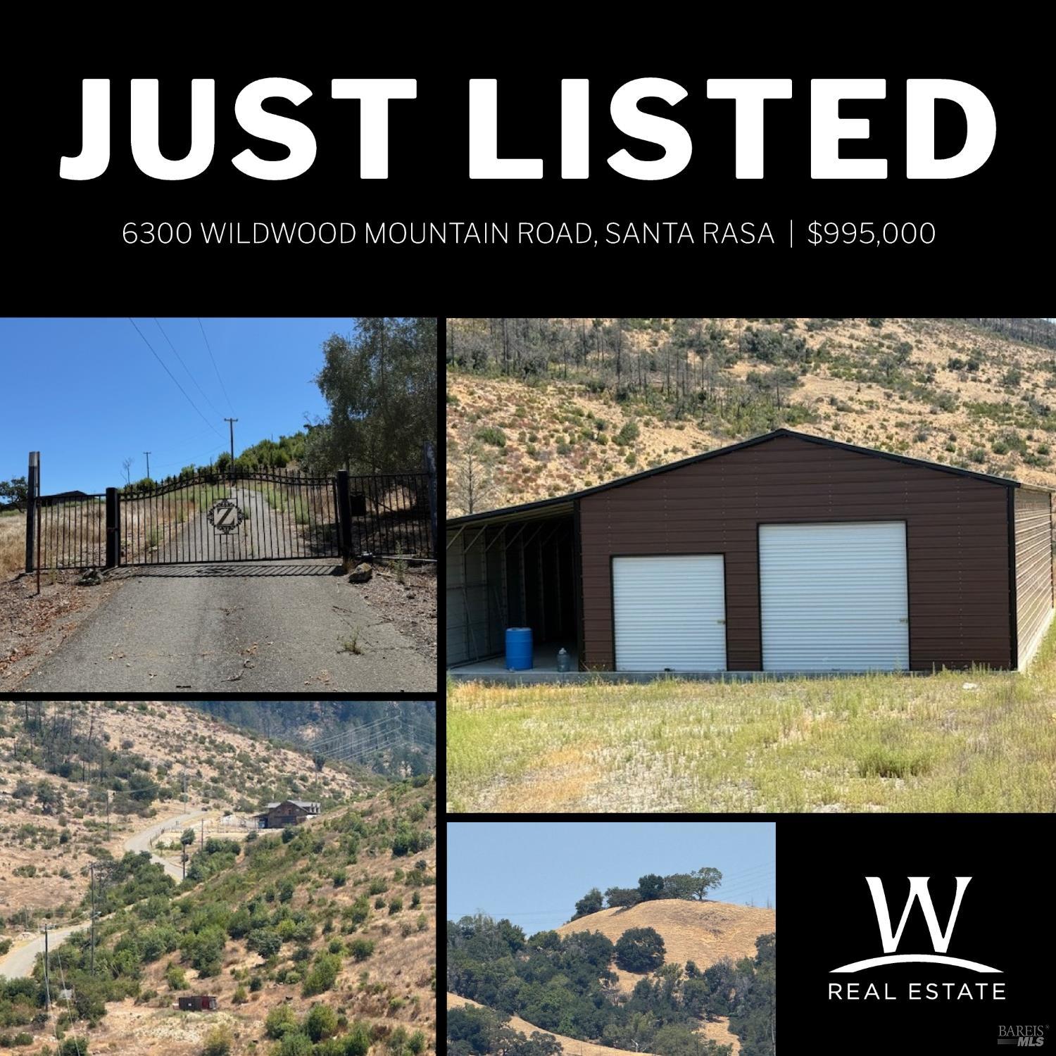 Santa Rosa CA, 6300 Wildwood Mountain Road