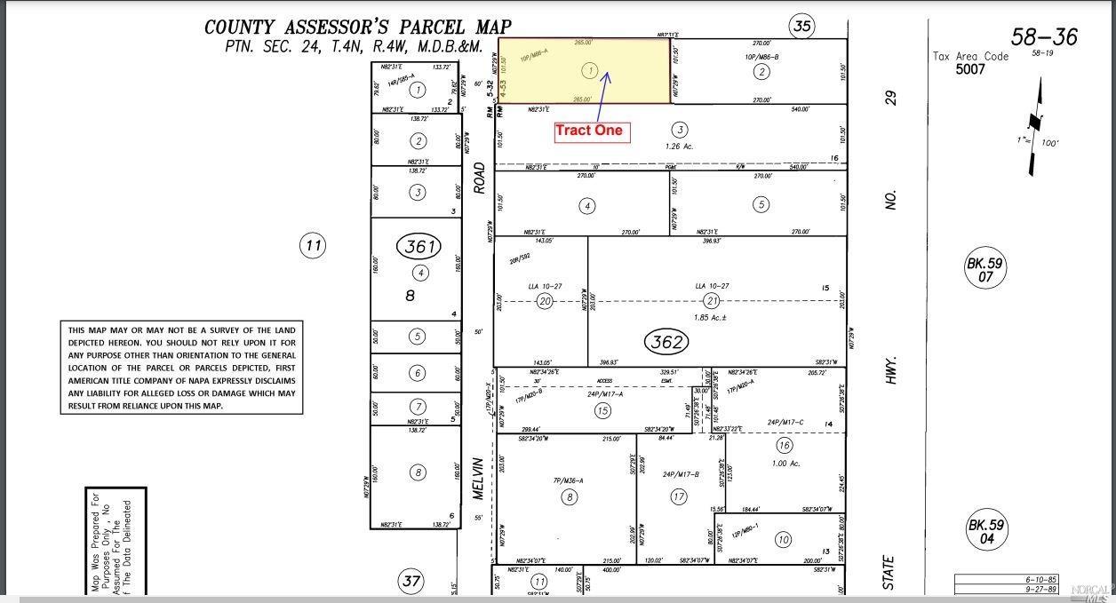 0 Melvin Road American Canyon CA 94503
