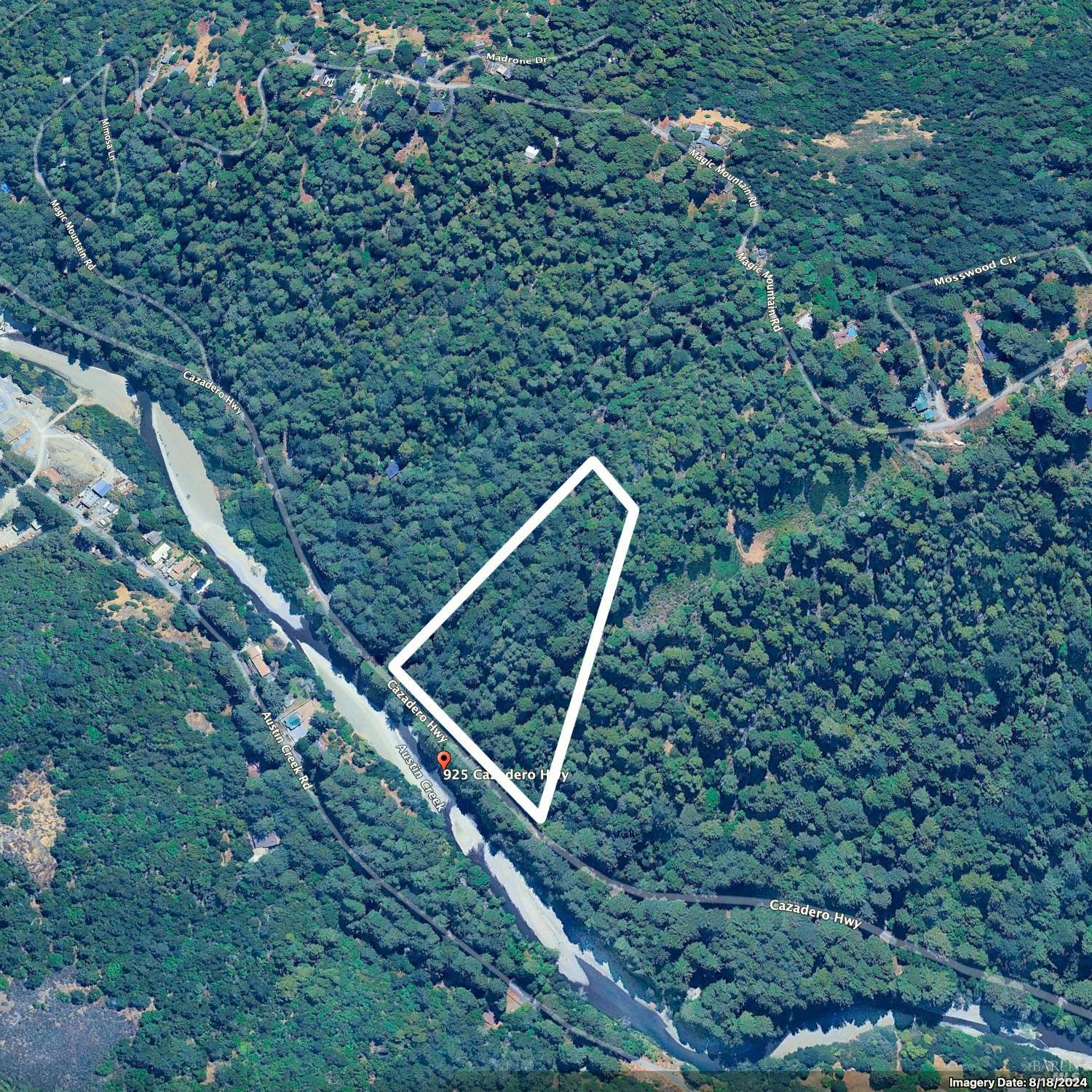 925 Cazadero Highway Cazadero CA 95421