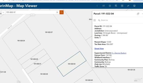 241-A Alder Road Bolinas CA 94924