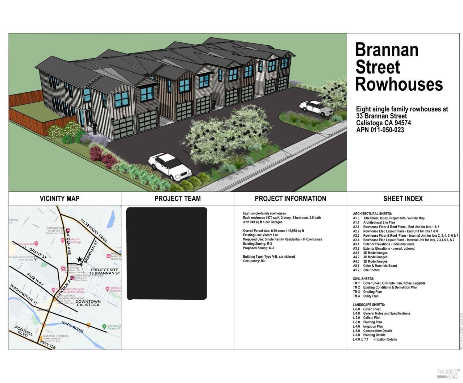 33 Brannan Street Calistoga CA 94515