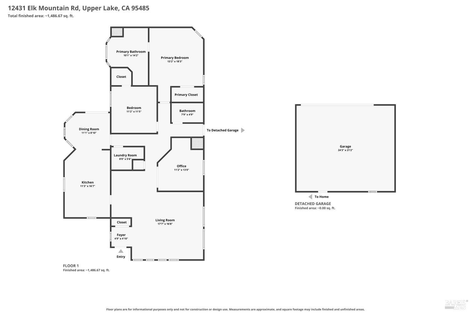 12431 Elk Mountain Road Upper Lake CA 95485