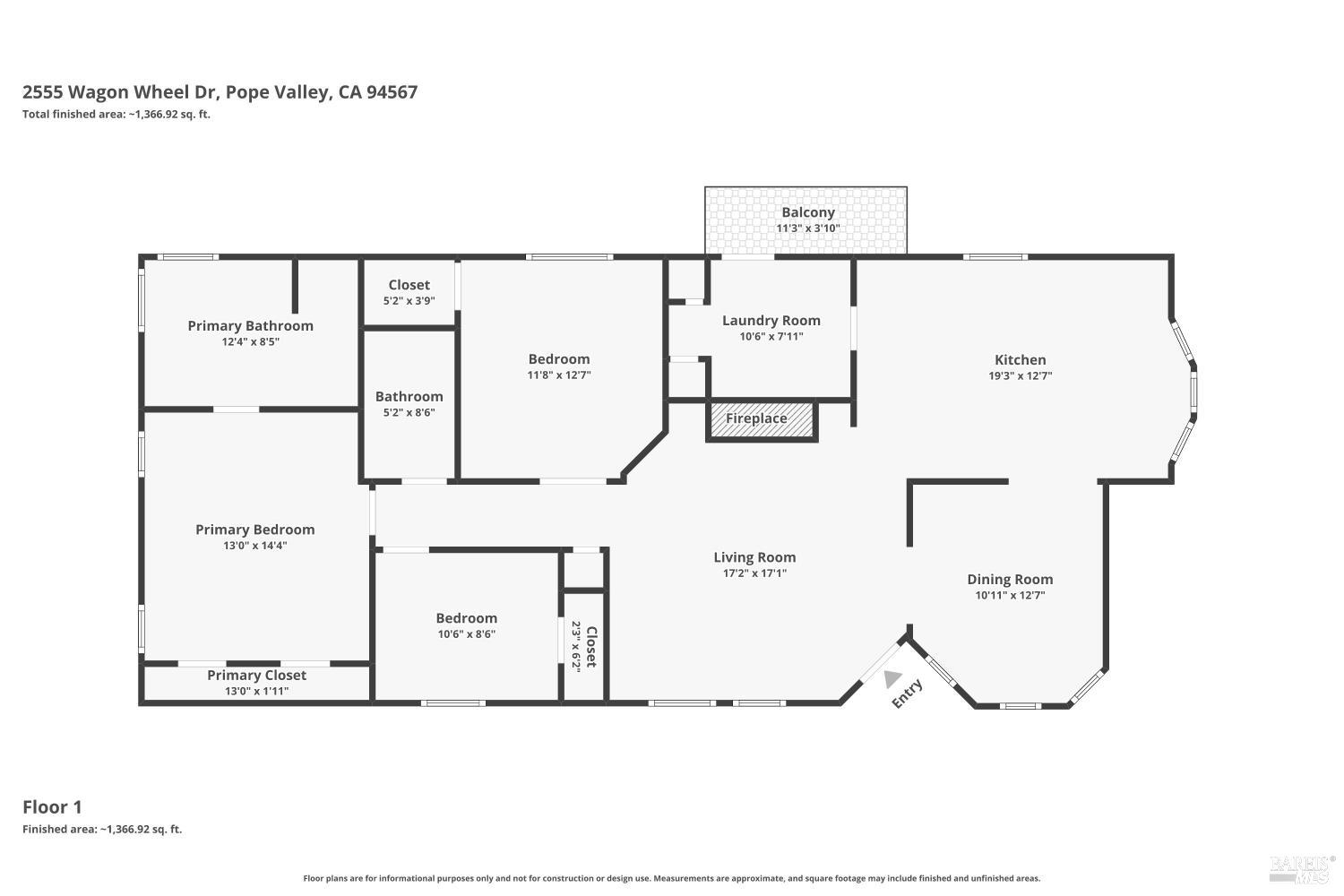 2555 Wagon Wheel Drive Pope Valley CA 94567
