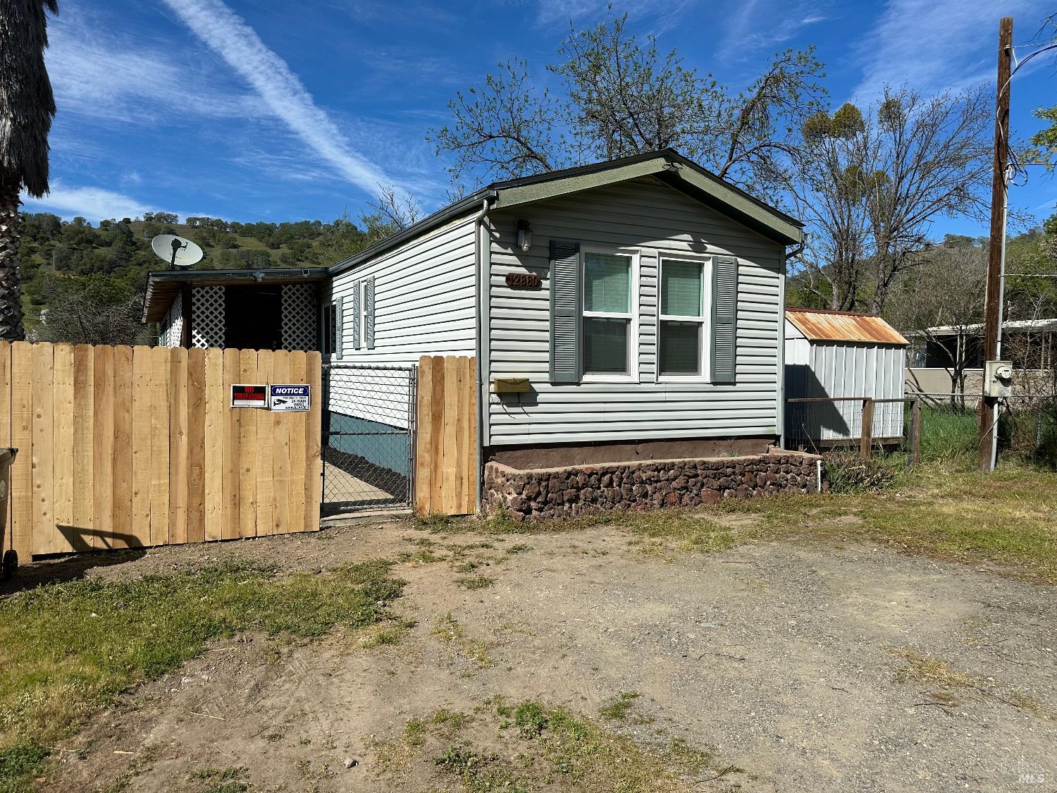 12880 4th. Street Clearlake Oaks CA 95423