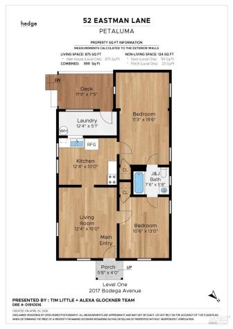 52 Eastman Lane Petaluma CA 94952