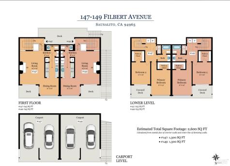 147-149 Filbert Avenue Sausalito CA 94965