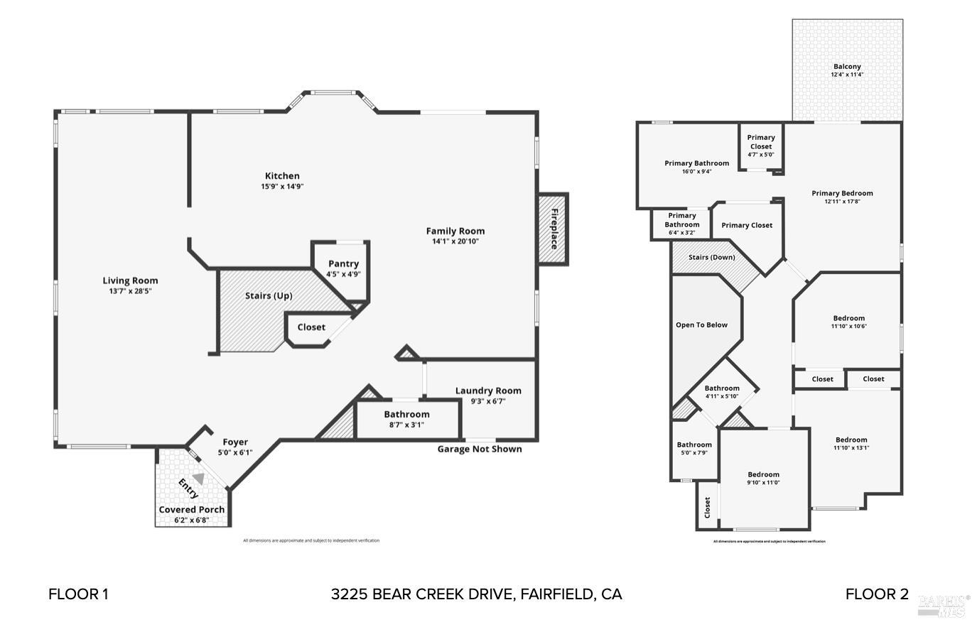 3225 Bear Creek Drive Fairfield CA 94534