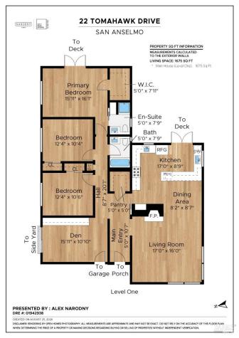 22 Tomahawk Drive San Anselmo CA 94960