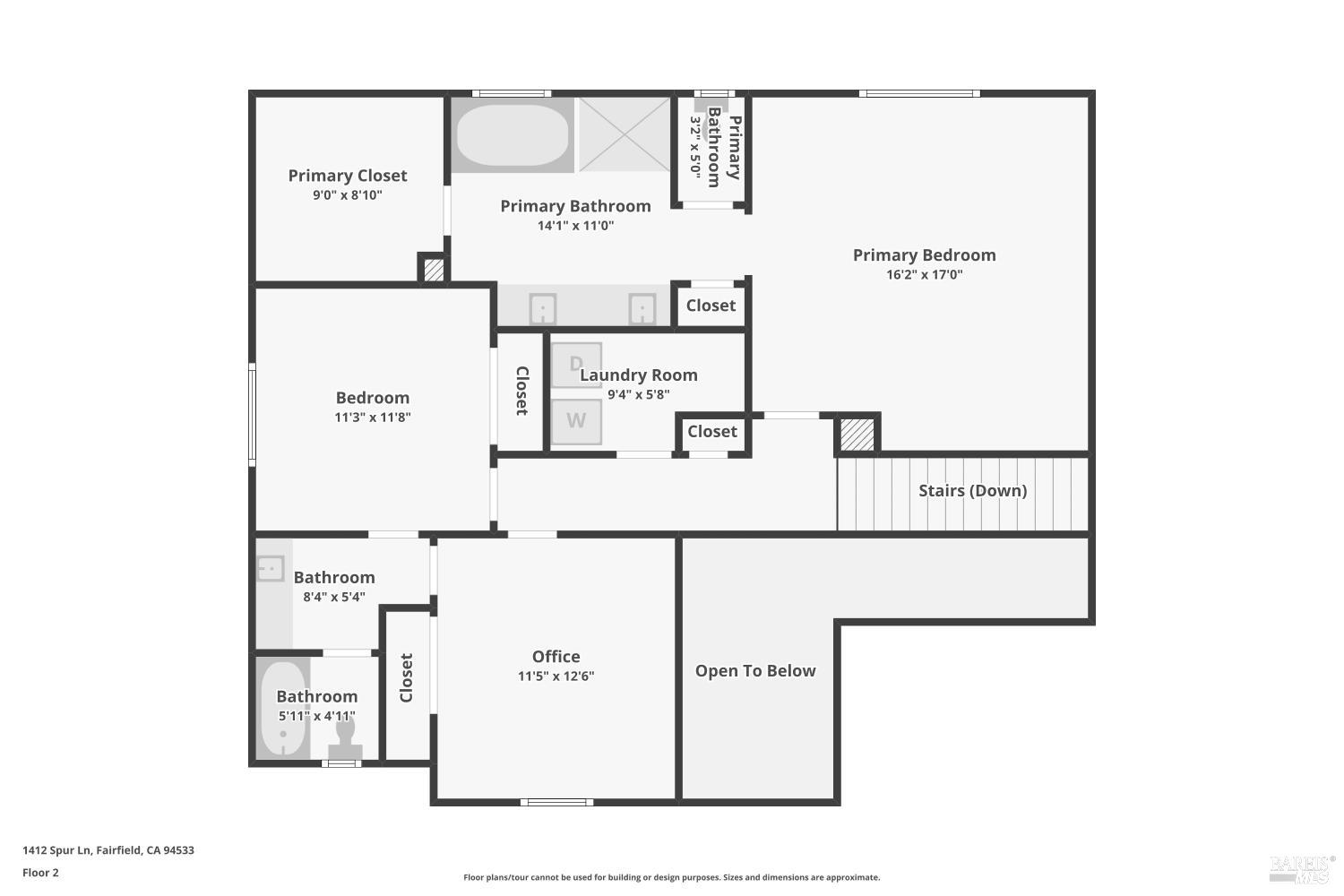 1412 Spur Lane Fairfield CA 94533