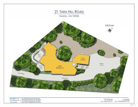 21 Tara Hill Road Tiburon CA 94920
