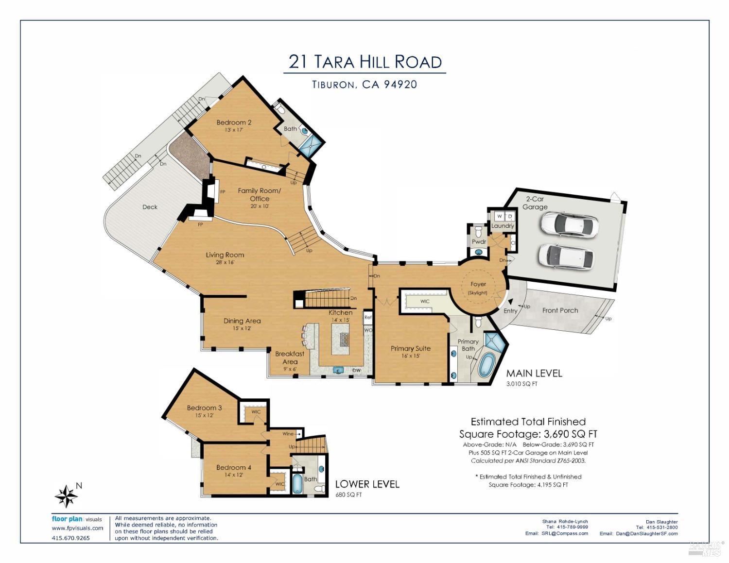 21 Tara Hill Road Tiburon CA 94920