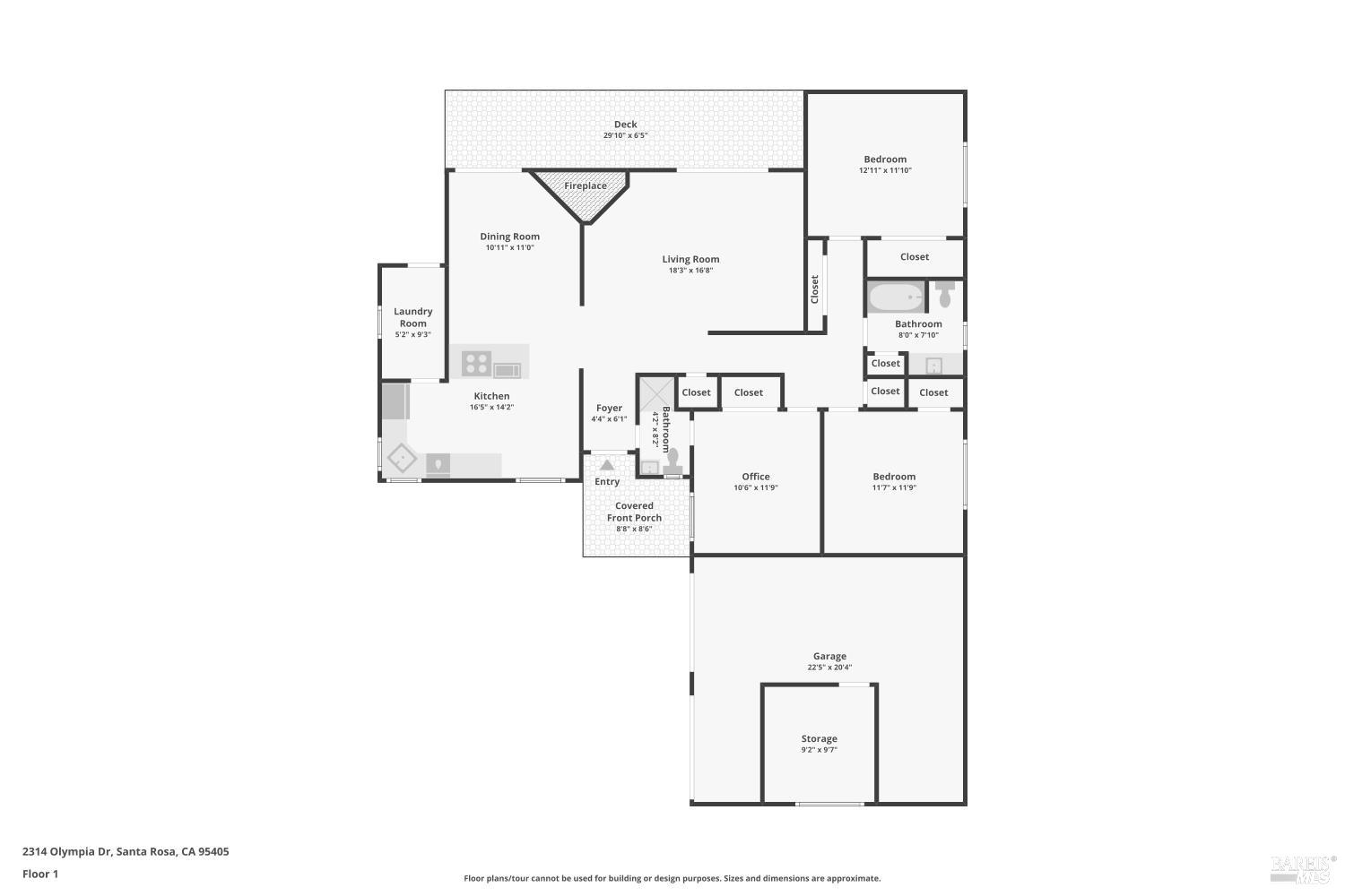 2314 Olympia Drive Santa Rosa CA 95405
