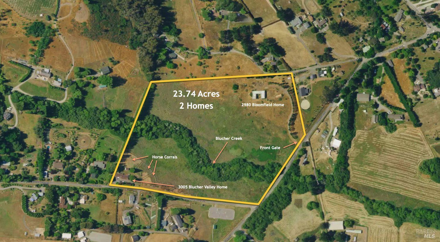 3006 Bloomfield Road Sebastopol CA 95472