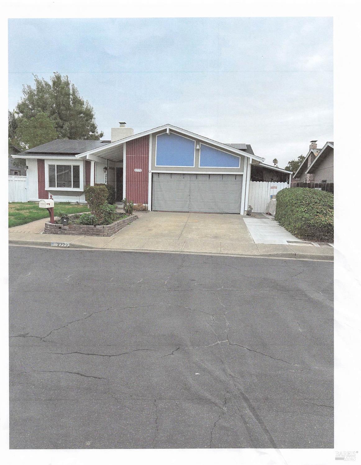 2772 Toland Drive Fairfield CA 94534