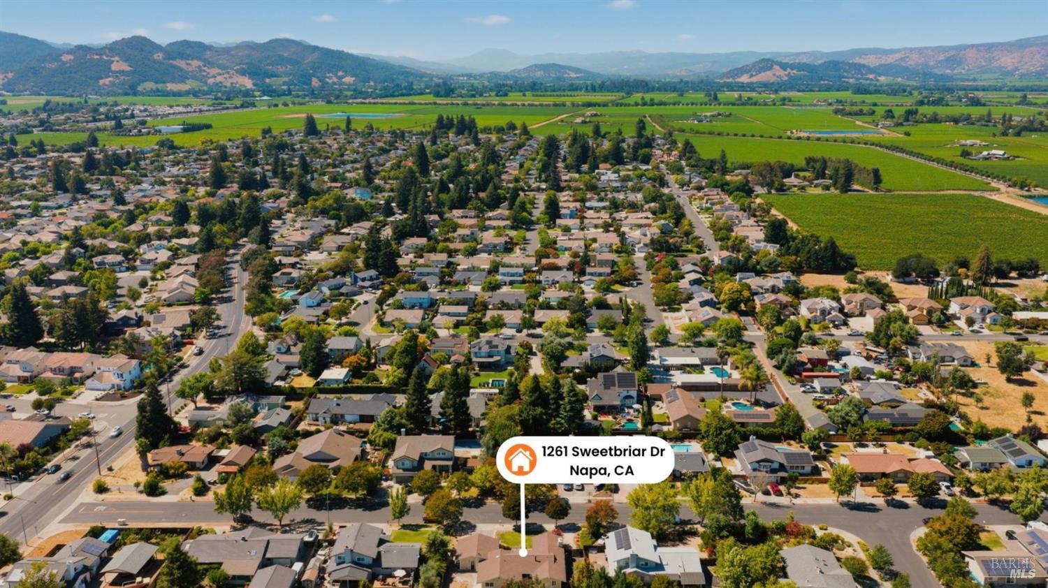 1261 Sweetbriar Drive Napa CA 94558