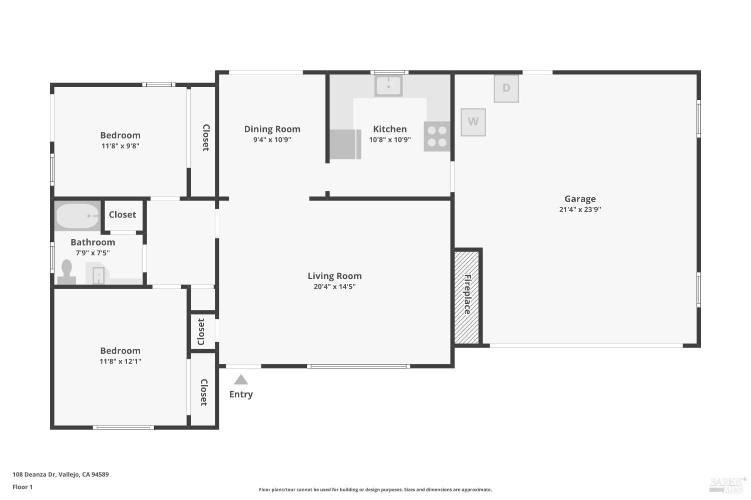 108 De Anza Drive Vallejo CA 94589