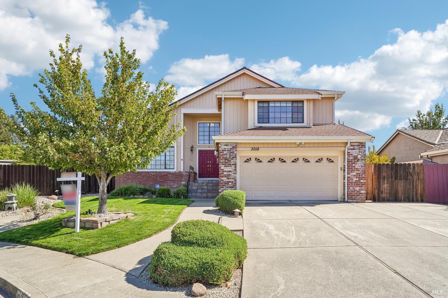 3018 Pinyon Court Fairfield CA 94533