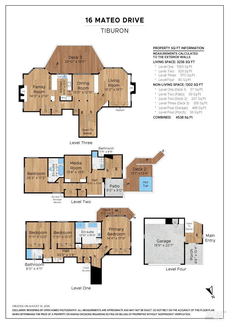 16 Mateo Drive Tiburon CA 94920