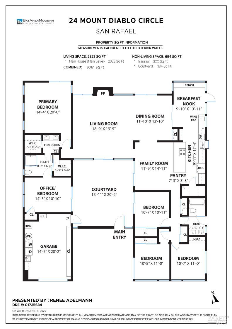 24 Mount Diablo Circle San Rafael CA 94903