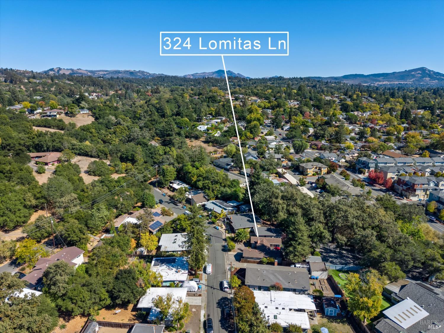 324 Lomitas Lane Santa Rosa CA 95404