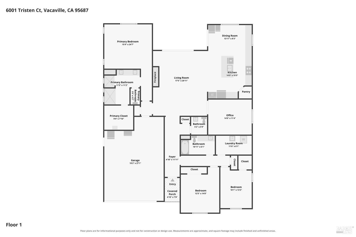 6001 Tristen Court Vacaville CA 95687