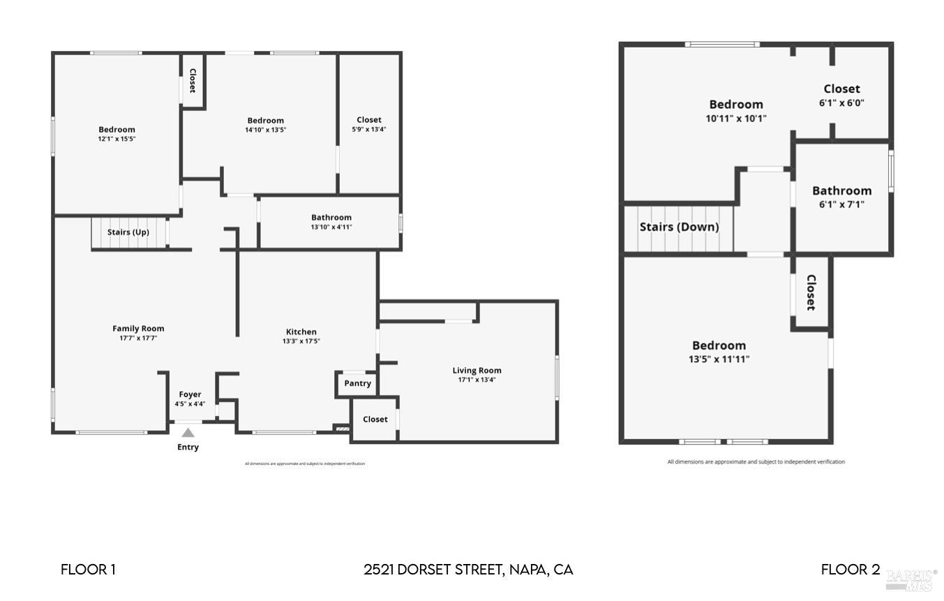 2521 Dorset Street Napa CA 94558