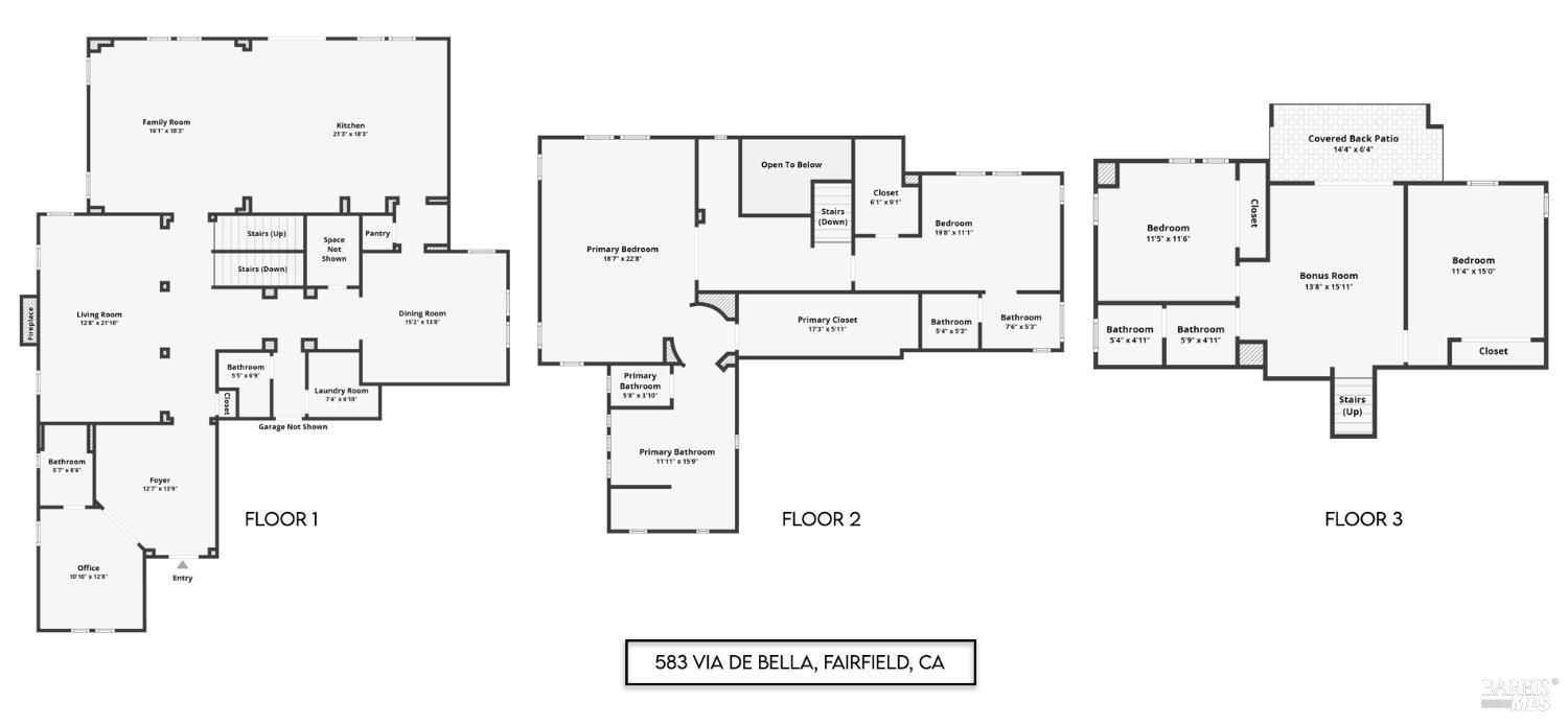 583 Via De Bella Fairfield CA 94534