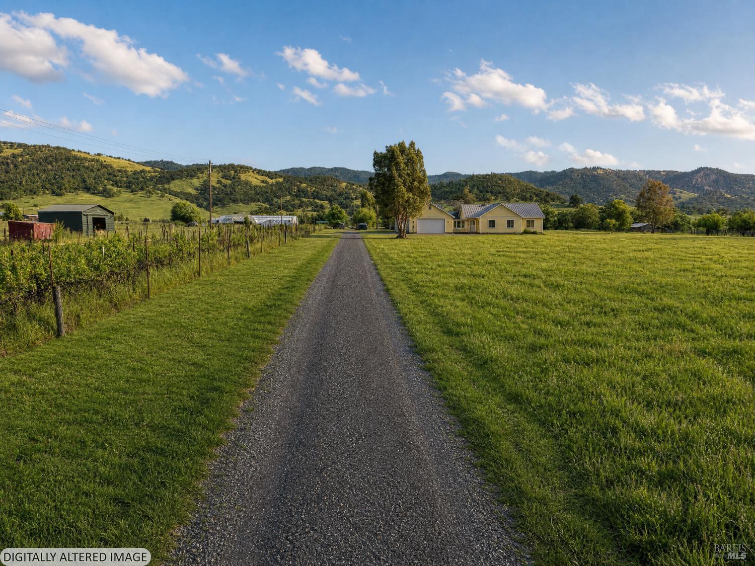 10341 East Side Potter Vallley Road Potter Valley CA 94469